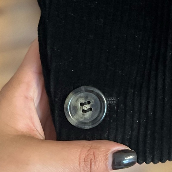 Max Mara weekend corduroy black blazer size 4 excellent condition - Picture 3 of 10